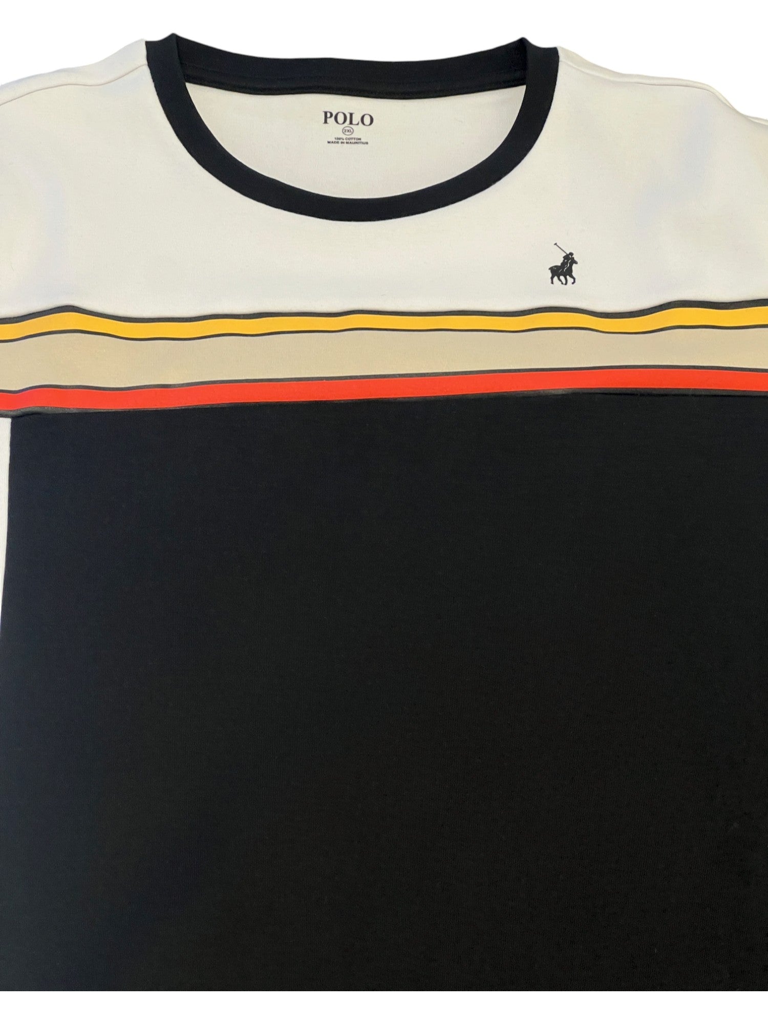 Polo Dress Toni Panelled White